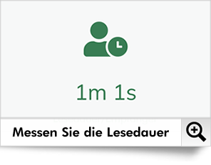 Mit unserer selbst-entwickelten Technologie können Sie nicht nur feststellen, ob Ihre Mailings geöffnet wurden, sondern auch, wie lange sich die Leser mit Ihren Inhalten auseinander gesetzt haben.