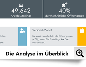 Die wichtigsten Ergebnisse der Öffnungsanalyse auf einen Blick